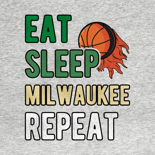 Milwaukee Wisconsin Basketball Vintage Sports Lovers Fans Fear the Deer Gr34k Fr34K by andreperez87